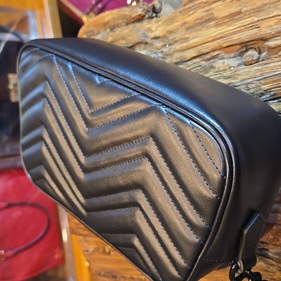 GUCCI GG Marmont Shoulder/Crossbody Black Leather/Hardware - COA included - Picture 7 of 16